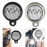 Maxbell Motorcycle Tax Disc Holder Motorbike Mopeds Mounting Replace Stainless Steel Black