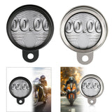 Maxbell Motorcycle Tax Disc Holder Motorbike Mopeds Mounting Replace Stainless Steel Black