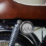 Maxbell Motorcycle Tax Disc Holder Motorbike Mopeds Mounting Replace Stainless Steel Silvery