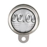 Maxbell Motorcycle Tax Disc Holder Motorbike Mopeds Mounting Replace Stainless Steel Silvery