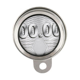 Maxbell Motorcycle Tax Disc Holder Motorbike Mopeds Mounting Replace Stainless Steel Silvery