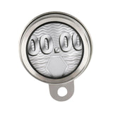 Maxbell Motorcycle Tax Disc Holder Motorbike Mopeds Mounting Replace Stainless Steel Silvery
