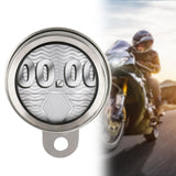 Maxbell Motorcycle Tax Disc Holder Motorbike Mopeds Mounting Replace Stainless Steel Silvery