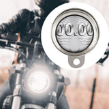 Maxbell Motorcycle Tax Disc Holder Motorbike Mopeds Mounting Replace Stainless Steel Silvery