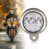 Maxbell Motorcycle Tax Disc Holder Motorbike Mopeds Mounting Replace Stainless Steel Silvery