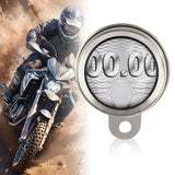 Maxbell Motorcycle Tax Disc Holder Motorbike Mopeds Mounting Replace Stainless Steel Silvery