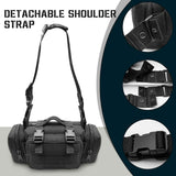 Maxbell Fishing Tackle Bag Fanny Waist Pack Compact for Hiking Camping Climbing