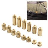 Maxbell 14 Pieces Wheel Spoke Balance Weights Refill Kits Repair for Motorcycle