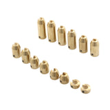 Maxbell 14 Pieces Wheel Spoke Balance Weights Refill Kits Repair for Motorcycle