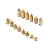 Maxbell 14 Pieces Wheel Spoke Balance Weights Refill Kits Repair for Motorcycle