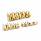 Maxbell 14 Pieces Wheel Spoke Balance Weights Refill Kits Repair for Motorcycle