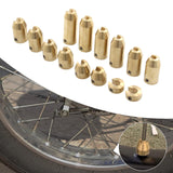 Maxbell 14 Pieces Wheel Spoke Balance Weights Refill Kits Repair for Motorcycle