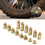 Maxbell 14 Pieces Wheel Spoke Balance Weights Refill Kits Repair for Motorcycle
