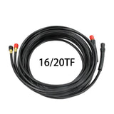 Maxbell 2Pcs Outboard Hoses Heavy Duty Spare Part for Outboard Steering Boat 16inch