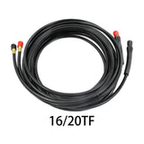 Maxbell 2Pcs Outboard Hoses Heavy Duty Spare Part for Outboard Steering Boat 16inch