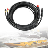 Maxbell 2Pcs Outboard Hoses Heavy Duty Spare Part for Outboard Steering Boat 16inch