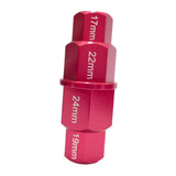 Maxbell Hex Axle Tool for Motorcycle Front Axle Wheel Removal Tool for Kawasaki