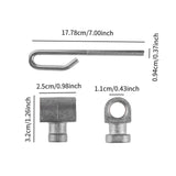 Maxbell 2 Pieces Deck Lift Hanger Rod Kit for 155C 190C 102 105 115 125 135 145