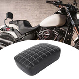 Maxbell Leather Pillion Pad Pillion Passenger Pad Seat for Harley Replace Parts Grid
