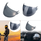 Maxbell Helmets Lens Visor Replaces Summer Sun Protection Motorcycle Wind Cover Lens Light Grey