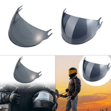 Maxbell Helmets Lens Visor Replaces Summer Sun Protection Motorcycle Wind Cover Lens Light Grey