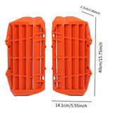 Maxbell Motor Radiator Guard Heat Dissipation Replacing Sturdy Grill Protector Cover Orange