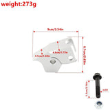 Maxbell Rear Shock Lift Set Easy to Install Motorcycle Parts for Can-am 600‐900 Silver