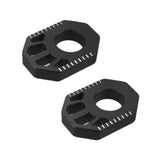 Maxbell 1 Pair Dirt Bike Rear Axle Blocks for Honda Crf300L 2021-2022 Motorbike Black