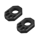 Maxbell 1 Pair Dirt Bike Rear Axle Blocks for Honda Crf300L 2021-2022 Motorbike Black