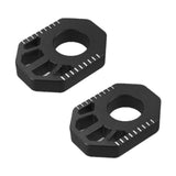 Maxbell 1 Pair Dirt Bike Rear Axle Blocks for Honda Crf300L 2021-2022 Motorbike Black