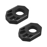 Maxbell 1 Pair Dirt Bike Rear Axle Blocks for Honda Crf300L 2021-2022 Motorbike Black