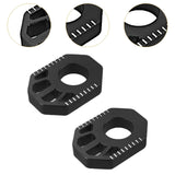 Maxbell 1 Pair Dirt Bike Rear Axle Blocks for Honda Crf300L 2021-2022 Motorbike Black
