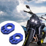 Maxbell 1 Pair Dirt Bike Rear Axle Blocks for Honda Crf300L 2021-2022 Motorbike Blue
