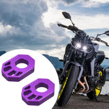Maxbell 1 Pair Dirt Bike Rear Axle Blocks for Honda Crf300L 2021-2022 Motorbike Violet