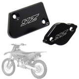 Maxbell Front Rear Brake Fluid Reservoir Cover Sturdy for Yamaha Yzf250/426/450 Black