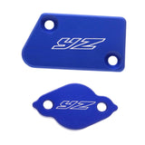 Maxbell Front Rear Brake Fluid Reservoir Cover Sturdy for Yamaha Yzf250/426/450 Blue