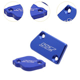 Maxbell Front Rear Brake Fluid Reservoir Cover Sturdy for Yamaha Yzf250/426/450 Blue