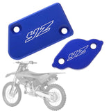 Maxbell Front Rear Brake Fluid Reservoir Cover Sturdy for Yamaha Yzf250/426/450 Blue