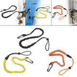Maxbell Retractable Tool Lanyard Safe Tool Leash for Indoor Construction Hiking Black