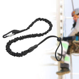 Maxbell Retractable Tool Lanyard Safe Tool Leash for Indoor Construction Hiking Black