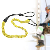 Maxbell Retractable Tool Lanyard Safe Tool Leash for Indoor Construction Hiking Yellow