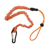 Maxbell Retractable Tool Lanyard Safe Tool Leash for Indoor Construction Hiking Orange