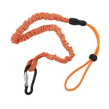 Maxbell Retractable Tool Lanyard Safe Tool Leash for Indoor Construction Hiking Orange
