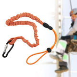 Maxbell Retractable Tool Lanyard Safe Tool Leash for Indoor Construction Hiking Orange