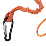 Maxbell Retractable Tool Lanyard Safe Tool Leash for Indoor Construction Hiking Orange