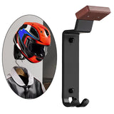 Maxbell Motorcycle Helmet Holder Wall Mount Gear Rack for Football Gear Jackets