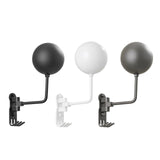 Maxbell Motorcycle Helmet Holder Metal with Hooks for Bedroom Clothes Shop Home Black