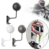 Maxbell Motorcycle Helmet Holder Metal with Hooks for Bedroom Clothes Shop Home Black