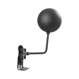 Maxbell Motorcycle Helmet Holder Metal with Hooks for Bedroom Clothes Shop Home Black