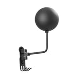 Maxbell Motorcycle Helmet Holder Metal with Hooks for Bedroom Clothes Shop Home Black